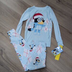 Bluey NWT Boys Size 10 Pajama Set Sleepwear Longsleeve